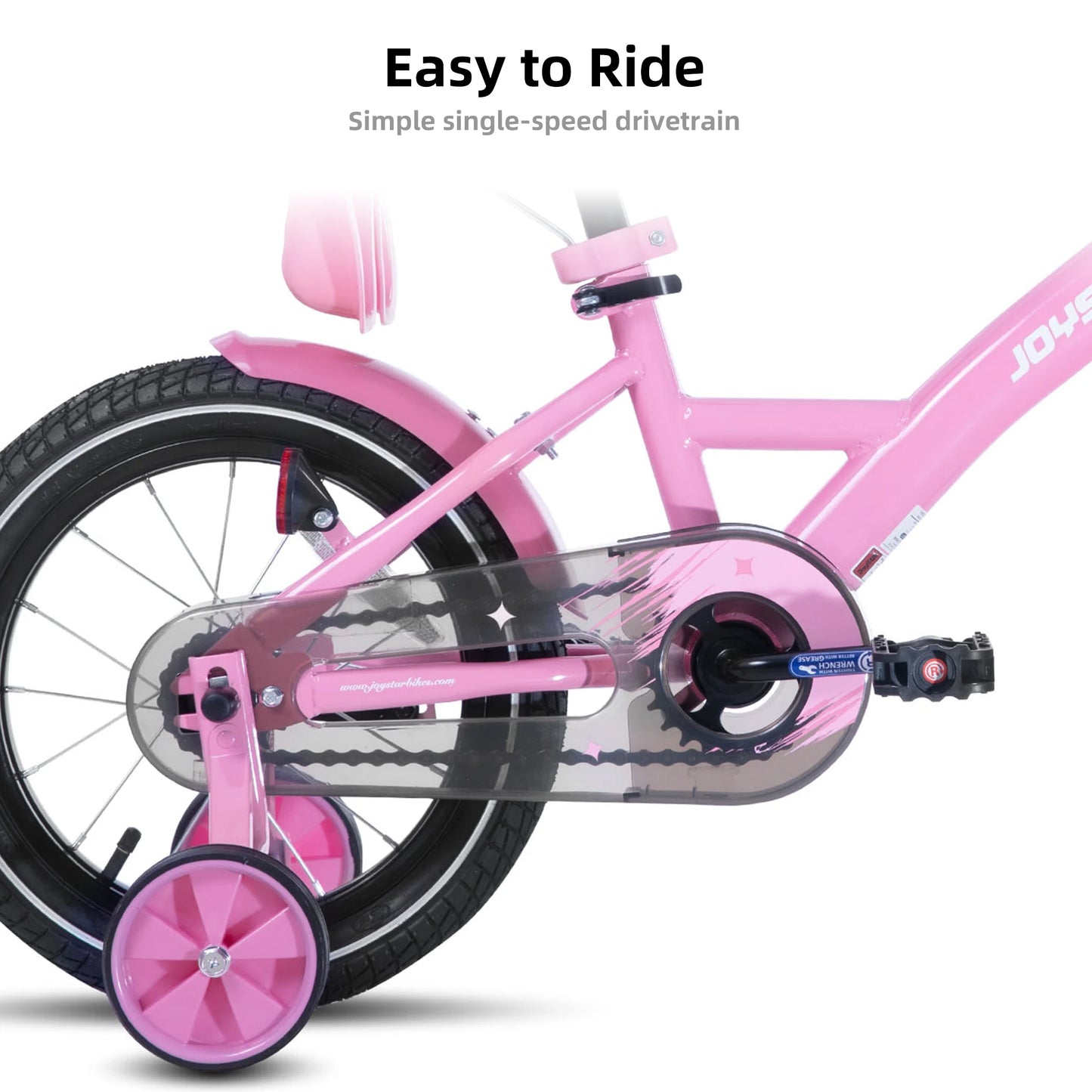 Joystar Kids Bike for Girls Ages 3-10 with Training Wheels