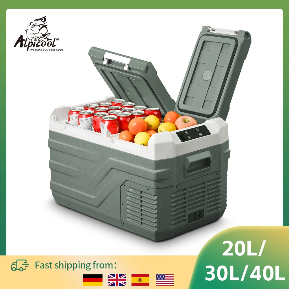 Alpicool Car Refrigerator NLS Portable Mini Fridge Freezer 12V