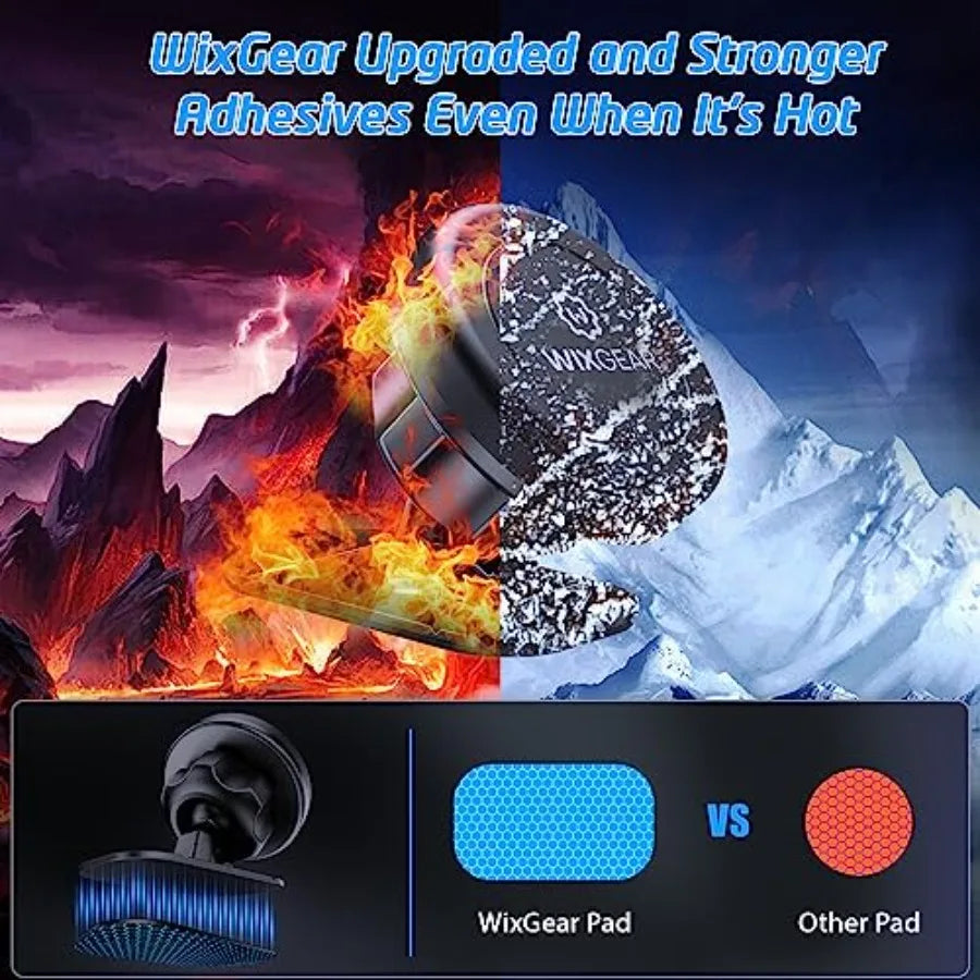 Universal Magnetic Car Mount For Dashboard Phone Holder 2Pack