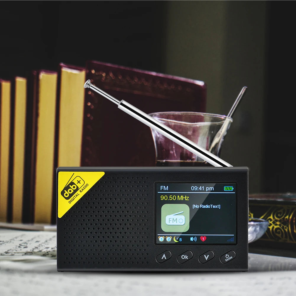 Portable Digital Radio With Bluetooth 5.0 DAB FM Receiver