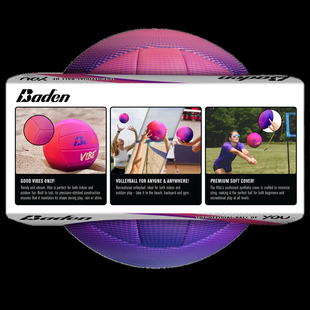 Indoor Outdoor Recreational Volleyball Cushioned Synthetic Leather Lightweight
