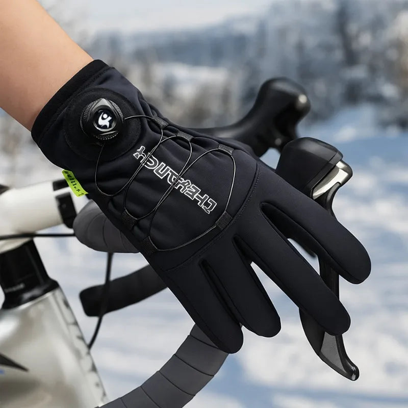 NONECN Winter Warm Gloves Touchscreen Windproof Waterproof for Men Women